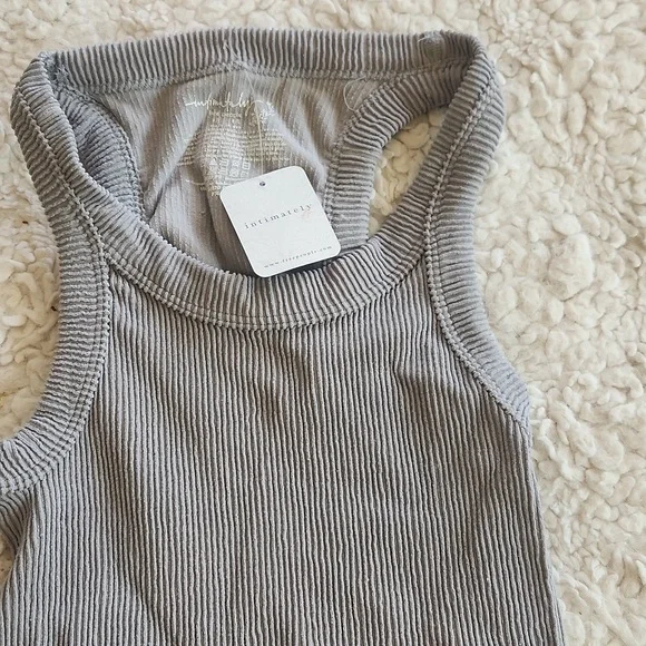 NWT..Free People Ribbed Tank Top - Picture 2 of 8